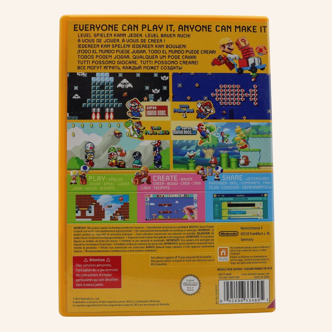 Giochi: Super Mario Maker - WII U – Usato da Paudex venduto da dindeboy 1
