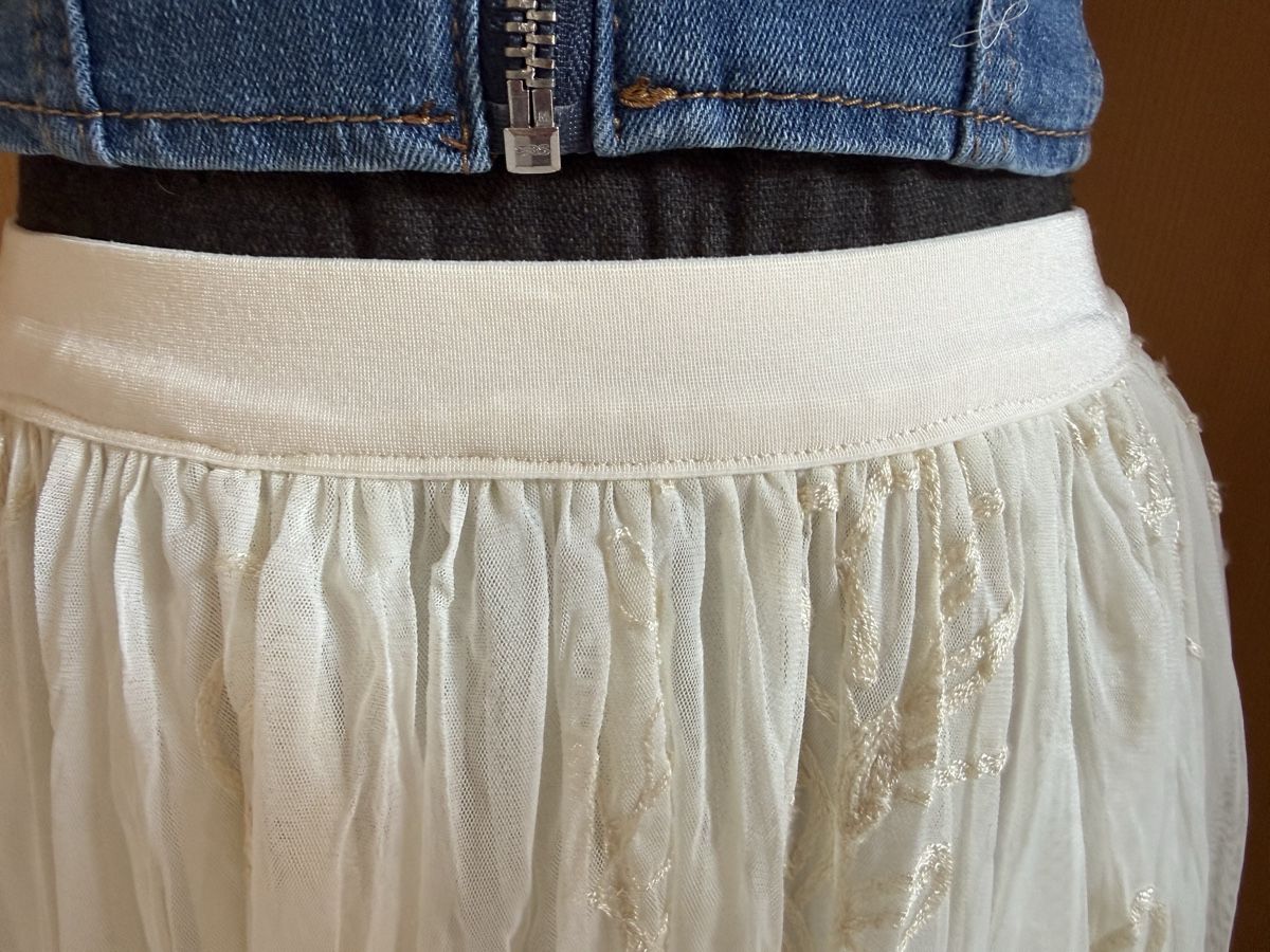 Gonne: Bestickter Maxi Boho Tüllrock – Nuovo (secondo la descrizione) da Sigriswil venduto da ck56 3