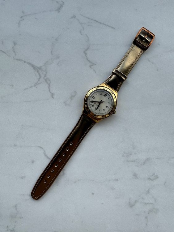 Swatch Montres: SWATCH*IRONY*YGG106*ROMANICO*1997**MIT NEUM LEDERARMBAND – D'occasion à Schaffhausen par vasco016 3