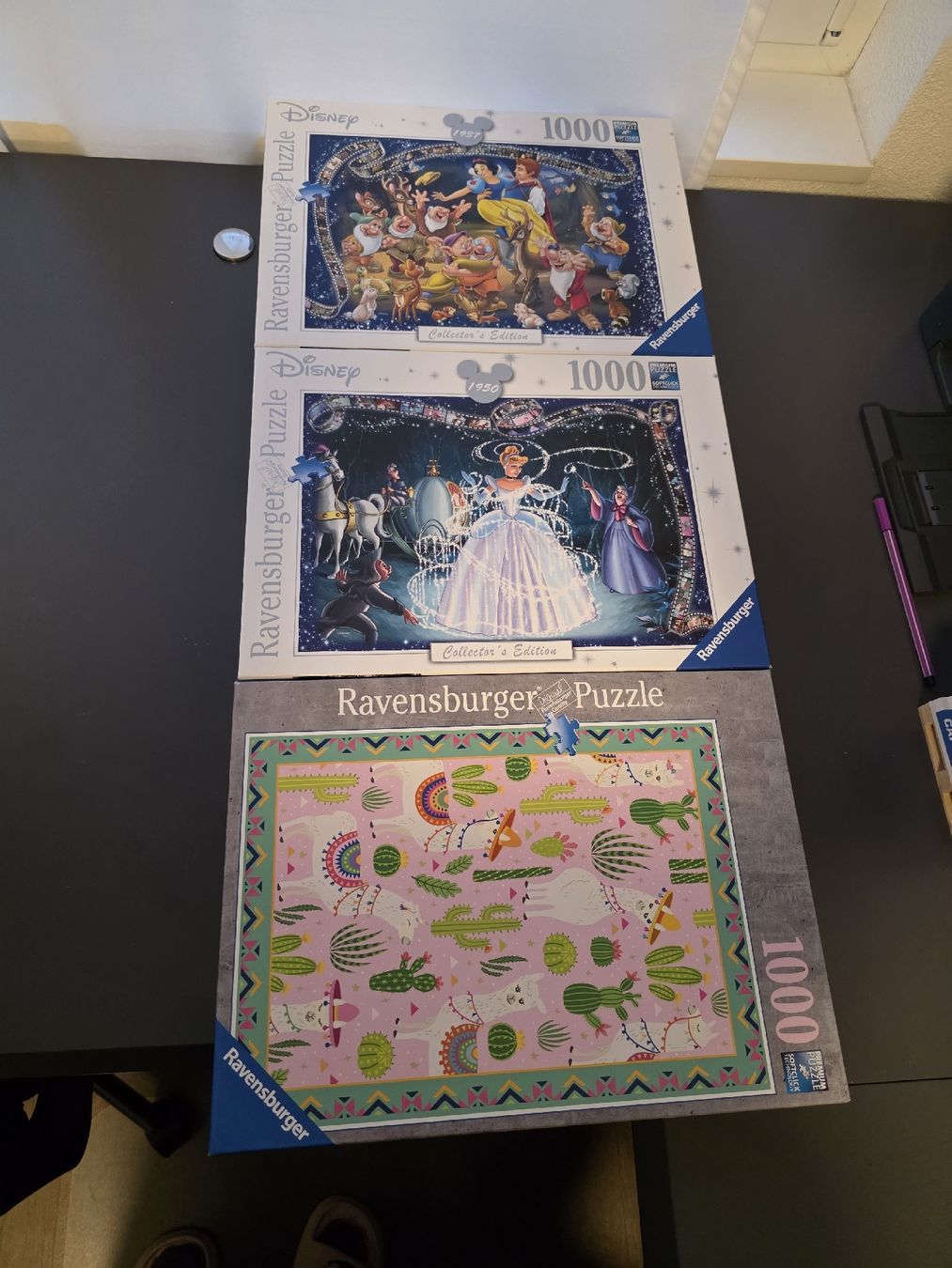 Ravensburger Puzzle: 3x 1000 Teile Puzzle von Ravensburger – Usato da Neuenkirch venduto da re_giii