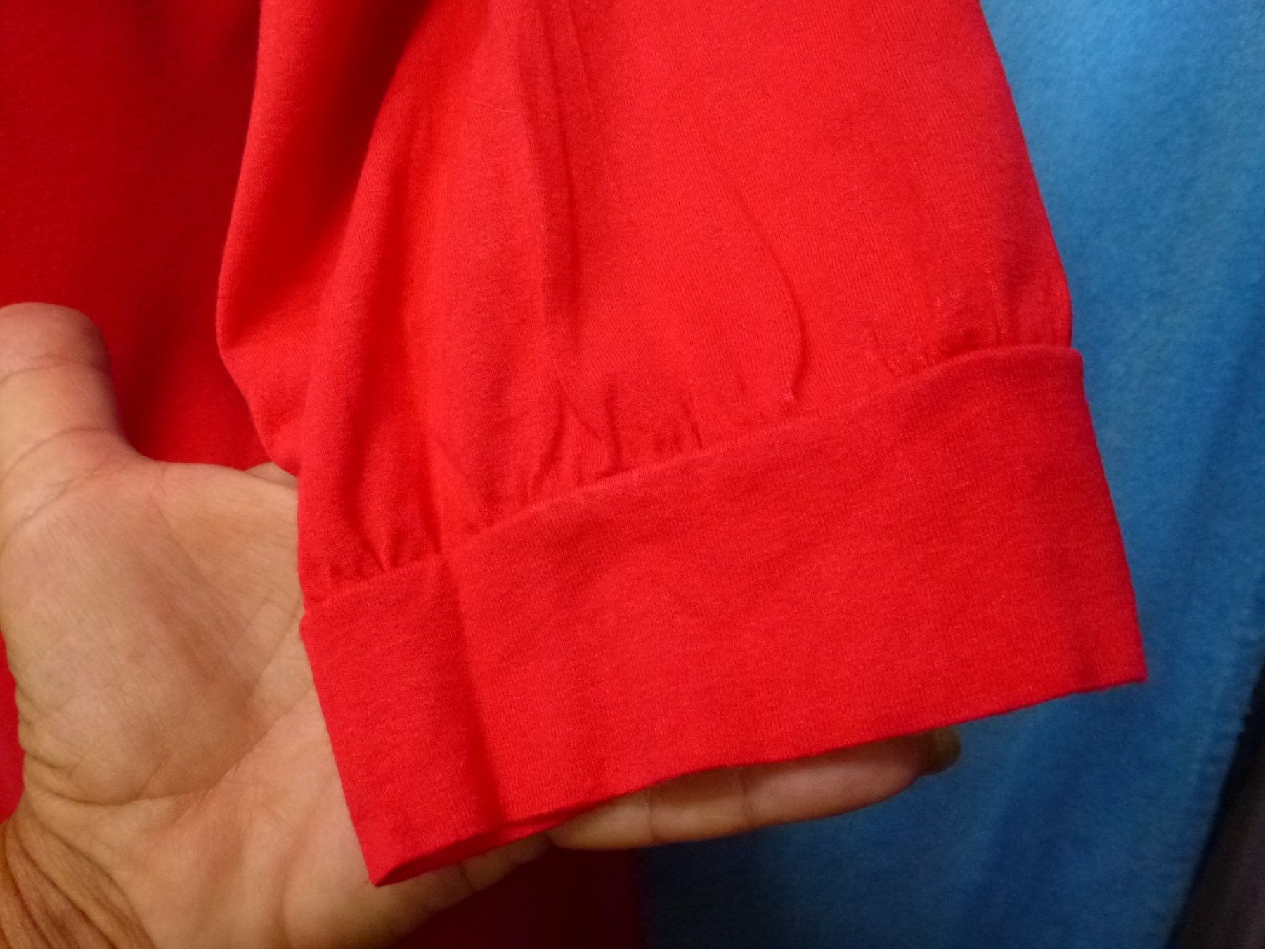 Vestiti: JERSEY KLEID MIT ODER OHNE GÜRTEL GR M LEUCHTENDES ROT NEU – Nuovo (secondo la descrizione) da Kreuzlingen venduto da ang_7k8d 5