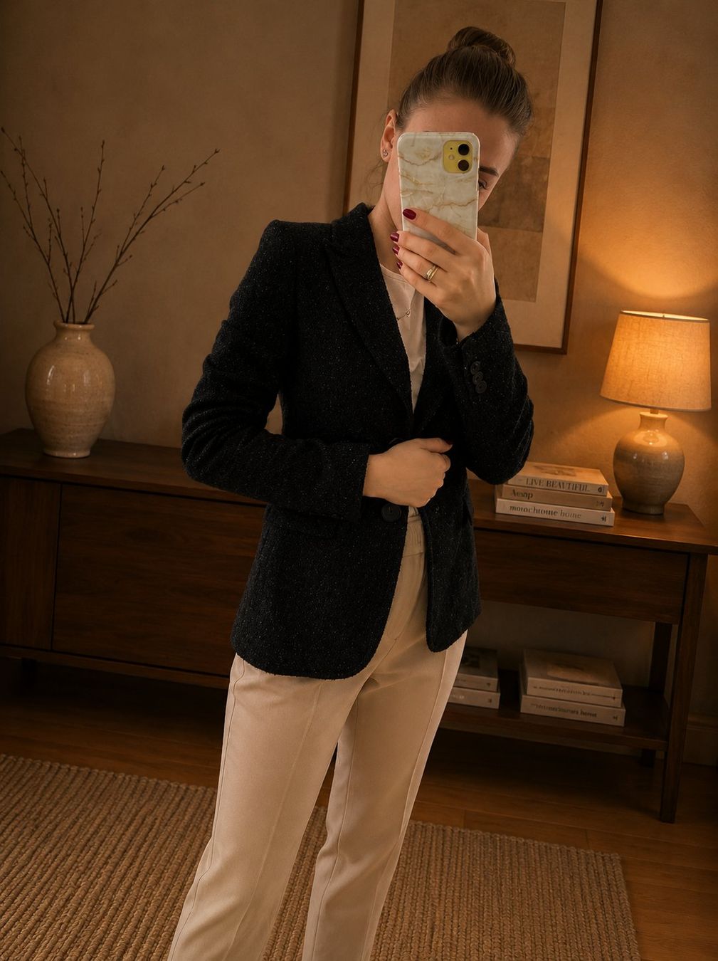 Giacche: Wolle Blazer Massimo Dutti – Nuovo (secondo la descrizione) da Sattel venduto da Zlata1 1