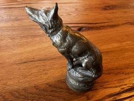 Kühlerfigur Schäferhund für Oldtimer