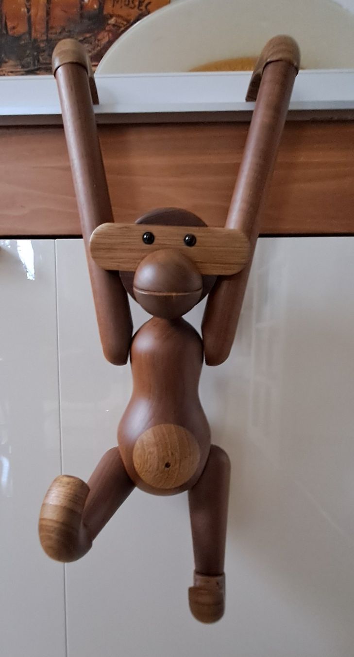 Figuren: Holzaffe gross nach Kay Bojesen – Neu (gemäss Beschreibung) aus Wallisellen von monbijoux009 1