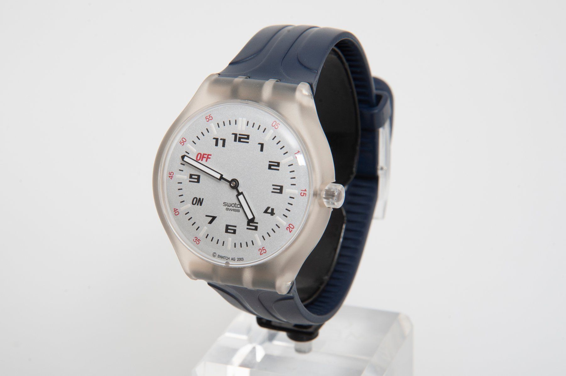 Swatch Orologi: Swatch SNOOZE ME UP - Touch Alarm STAK100 – Usato da Lausanne venduto da Phlox02