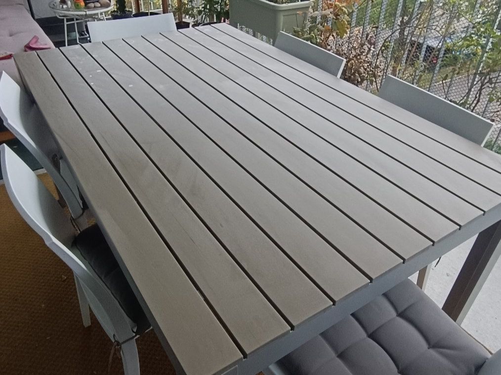 Tischset: Gartentisch mit 6 Stühlen / Outdoor Table Set – Gebraucht aus Zürich von westmister 2