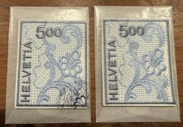 Briefmarke St. Galler Stickerei 2000 gestempelt + postfrisch