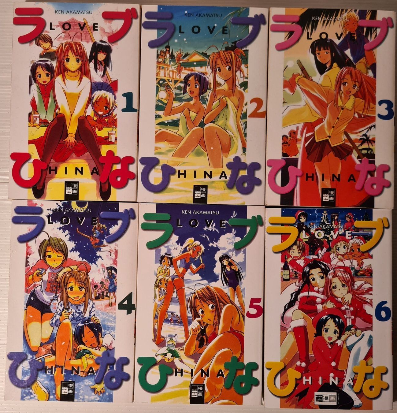 Fumetti: Love Hina 1 bis 6 Manga – Usato da Münchenstein venduto da vitalfit