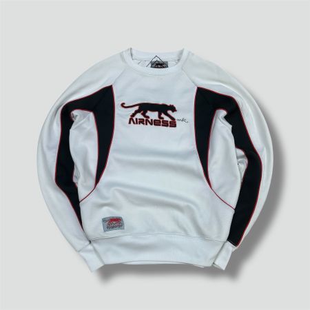 Airness streetwear white sweater 00s (nike adidas reebok)