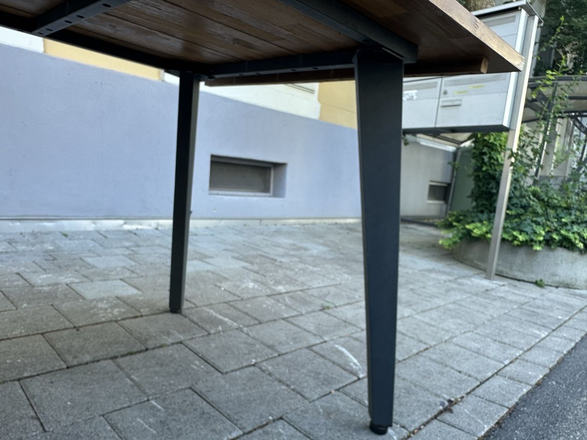 Tische: Table jardin bois et métal  – Gebraucht aus Biel/Bienne von Fab38 1