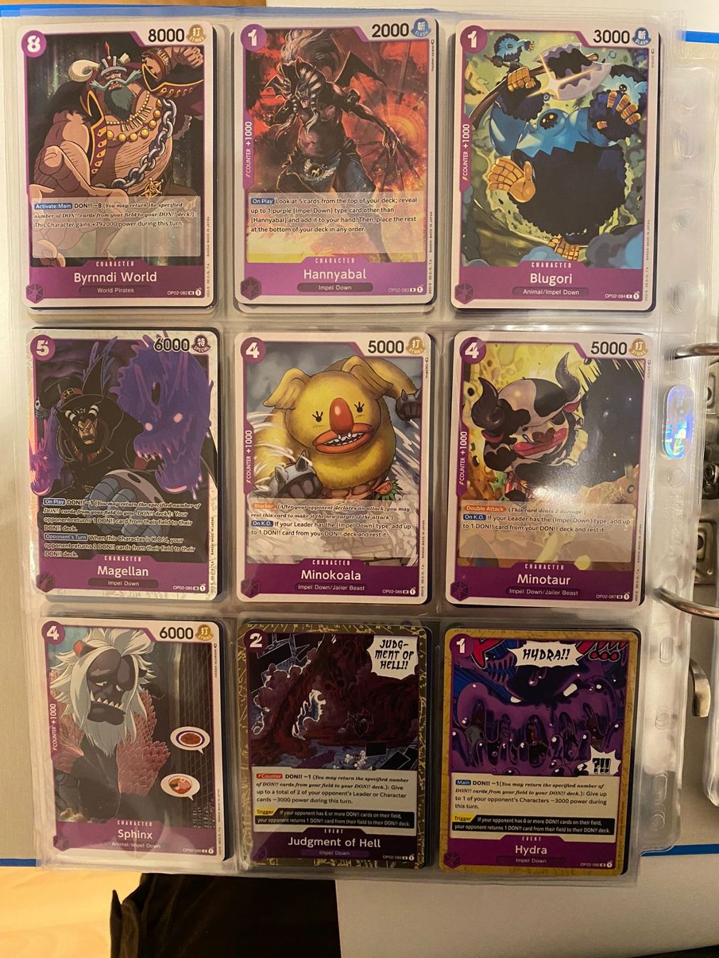 Bandai Carte collezionabili: One Piece TCG - Sammlung OP02 Komplett – Nuovo (secondo la descrizione) da Lyss venduto da DeaDiLuna 6