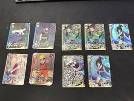 18 cartes Naruto SR et SSR