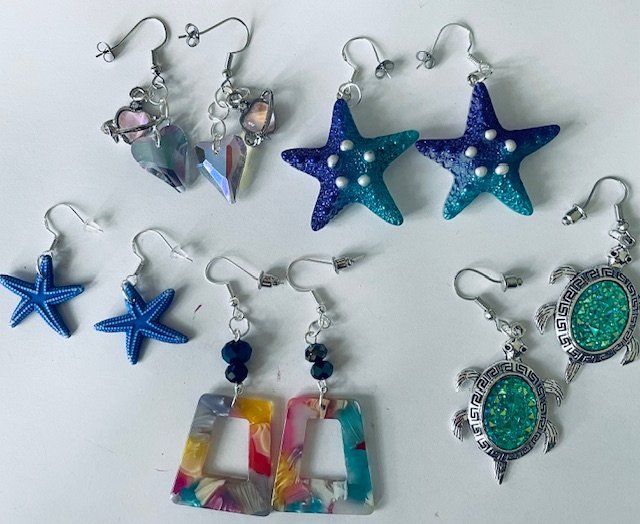 Orecchini pendenti & Orecchini a lobo: Ohrringe Set Ocean Neu 5 Stück – Nuovo e nell'imballaggio originale da Au ZH venduto da Jaggy4