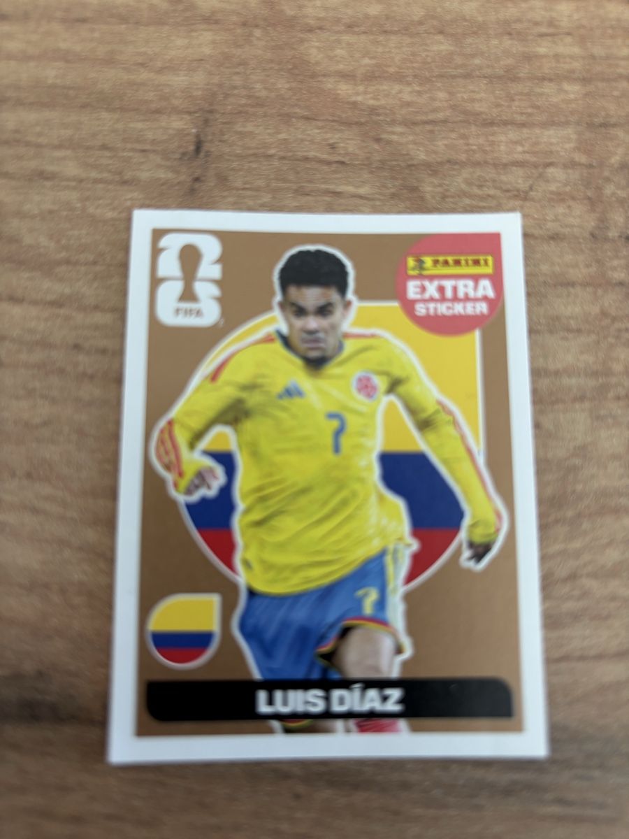 Panini Carte collezionabili: Panini extra sticker Luiz Diaz – Nuovo (secondo la descrizione) da Salmsach venduto da ManiundSid01
