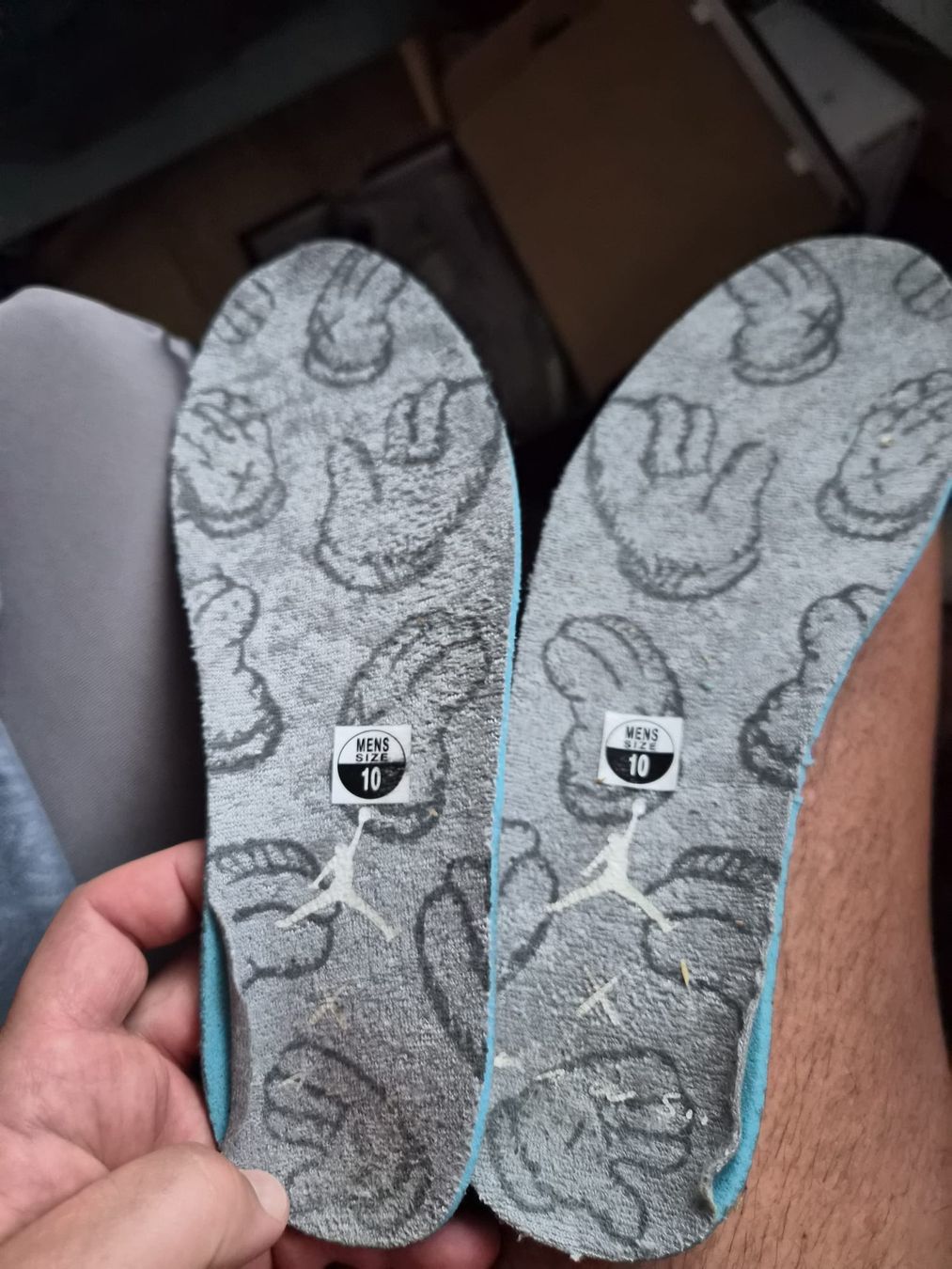 Jordan Scarpe da uomo: Jordan Kaws ("Cool Grey") – Usato da Diessenhofen venduto da mra_xqx9 9
