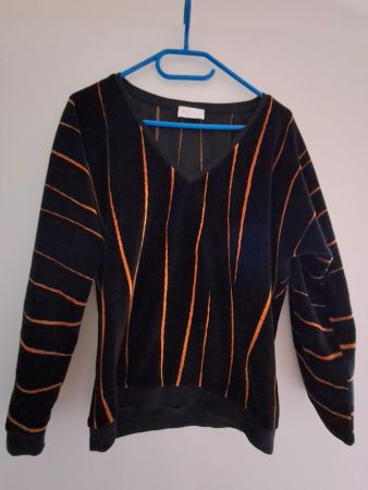 Pull Femme POLES rayures taille S - état neuf