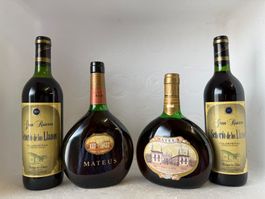 Vintage Wein Sammlung: Seltene Flaschen aus Portugal Spanien