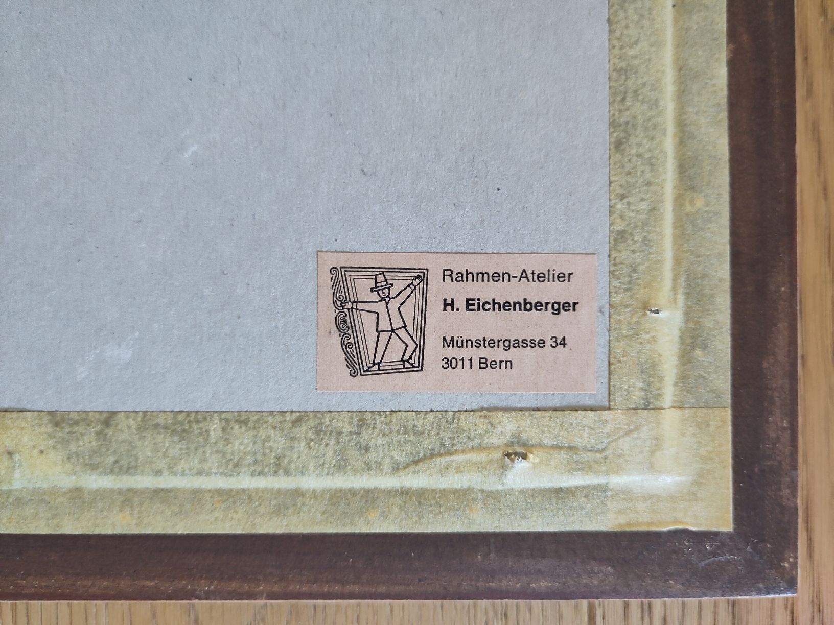 Tableaux: Maly Blumer "Ballettstudie I" 1951 gemälde kunst tempera – D'occasion à St. Gallen par Clottep 4