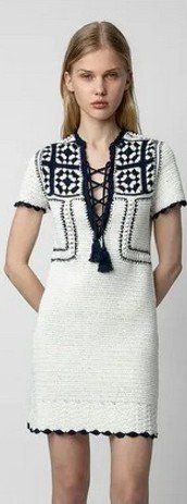 Zadig & Voltaire Vestiti: Zadig & Voltaire Kleid / robe S / XS – Usato da Collonges venduto da arashee 9