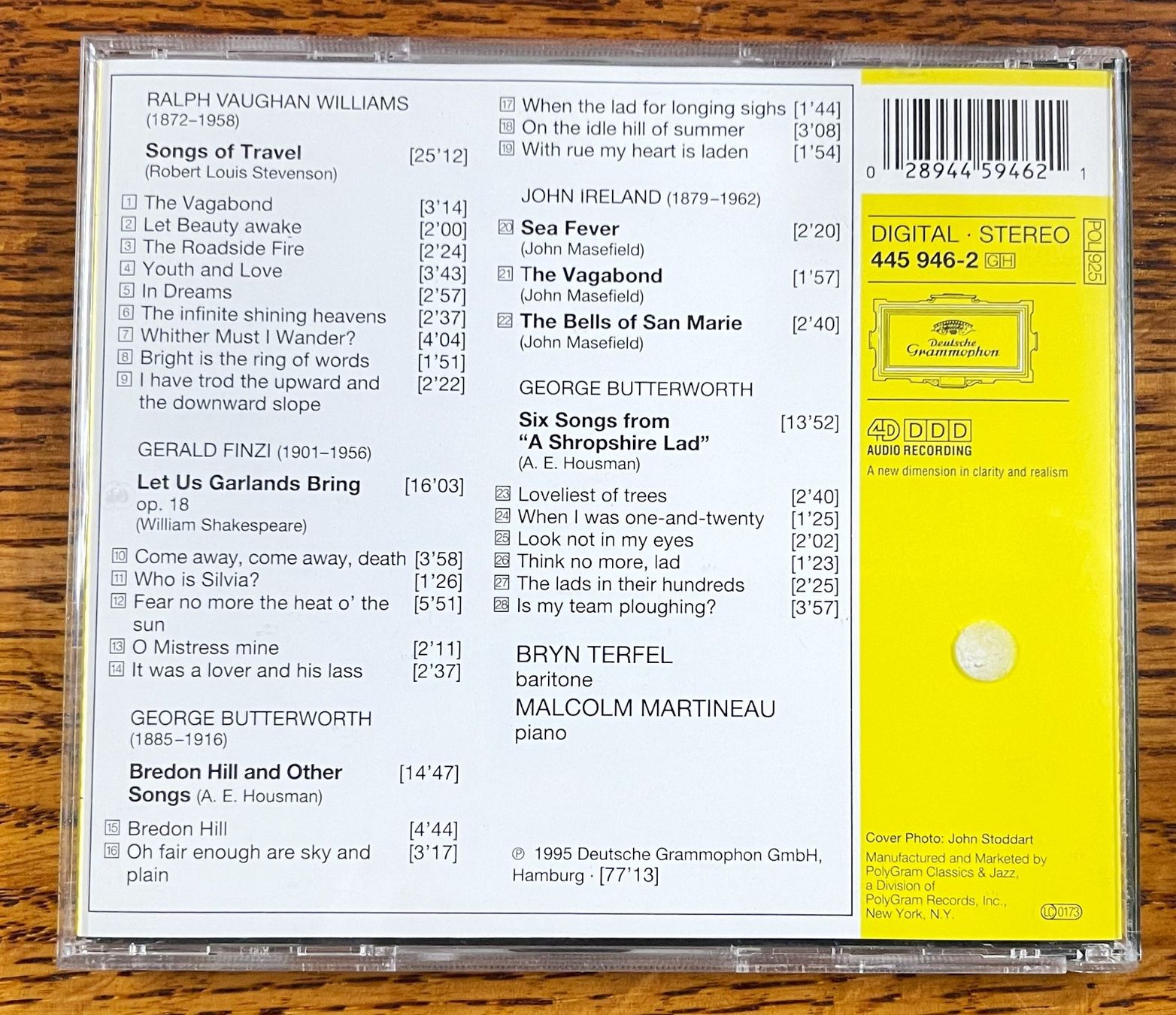 CD: BRYN TERFEL: The Vagabond CD – Usato da Oftringen venduto da Vucki 1