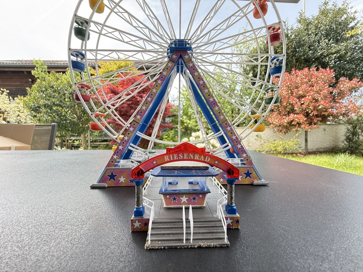 Faller Modellini di ferrovie: FALLER Riesenrad H0 mit Motor – Usato da Seltisberg venduto da doosie_ch 1