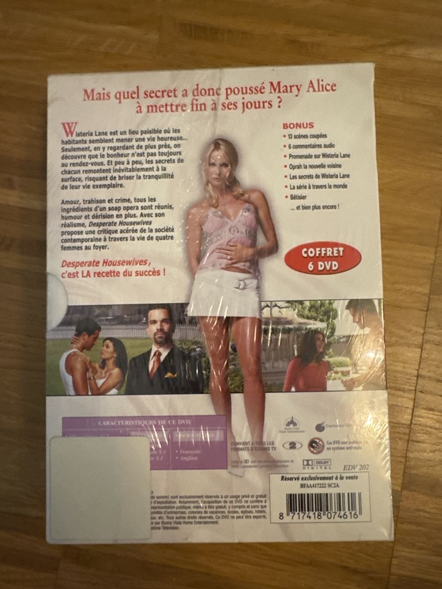 Alle DVDs: DVD Desperate Housewives Saison 1 - Scellé, comme neuf – Neu und originalverpackt aus Bottmingen von titi_canoa 1