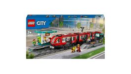 LEGO 60423 City Strassenbahn mit Haltestelle