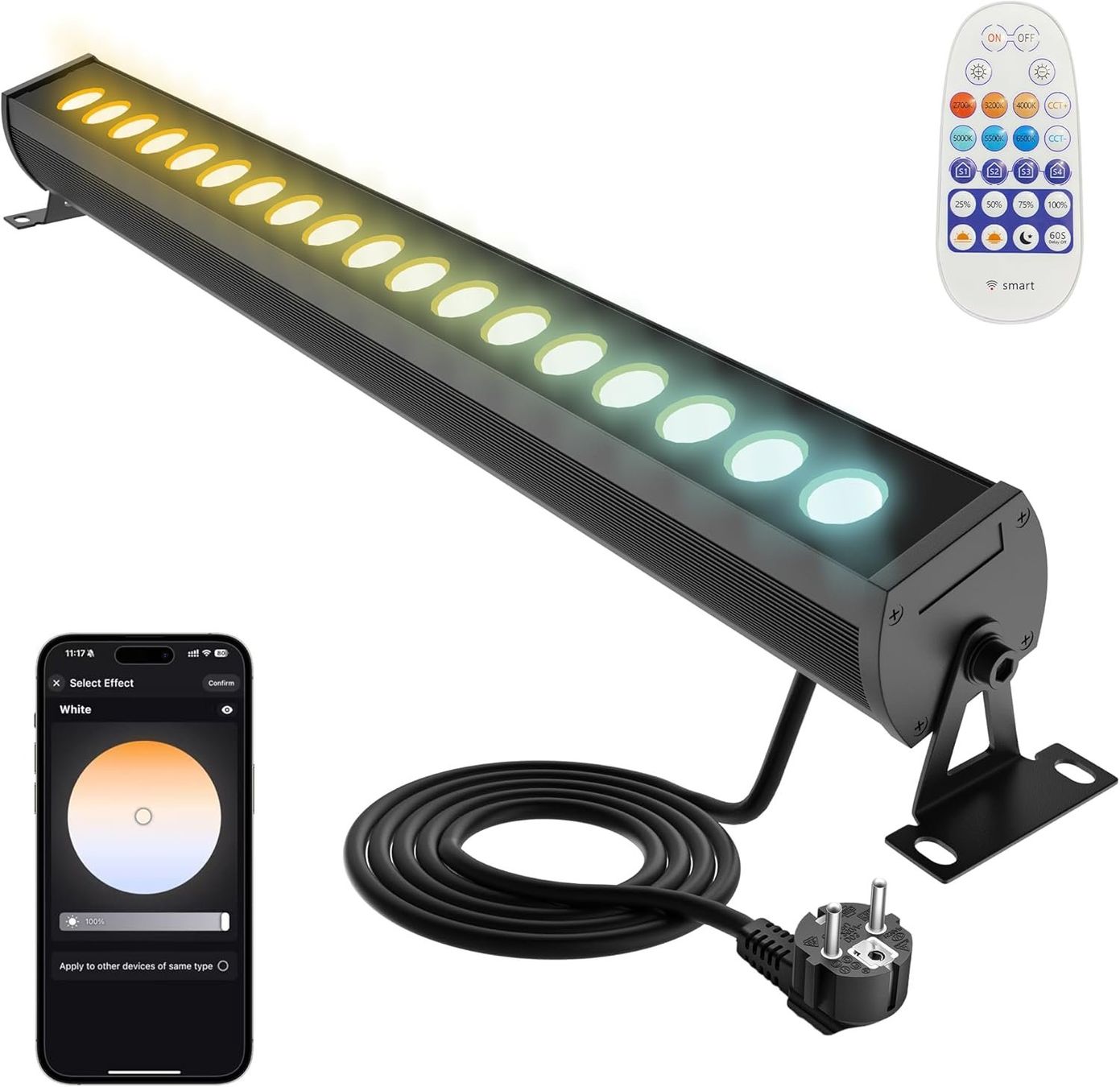 Lampes: 50CM LED Spotlight 36W Wallwasher with Remote Control and – Neuf avec emballage d'origine à Hundwil par Mr.Wong