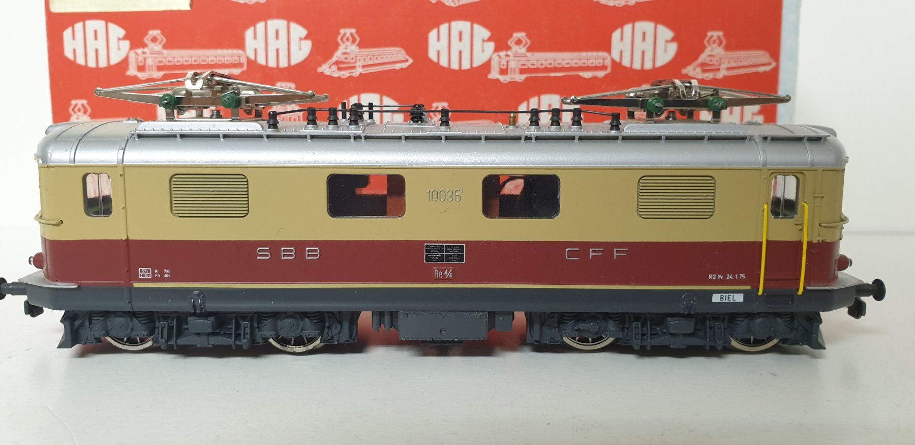 Hag Trains électriques: Hag SBB Re4/4 TEE ESU Mfx Digital AC – D'occasion à Neuenhof par ludovicco 3