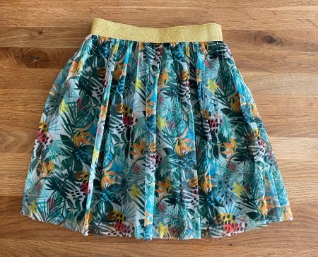 Sommerock Dschungel, 140cm, Baumwolle/Polyester