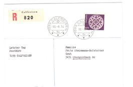 Letztagsbrief: Schliessung Poststelle 7099 CALFREISEN