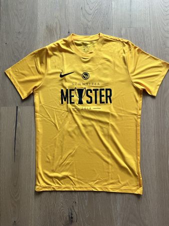 Nike T-Shirt BSC Young Boys Meister 2018 gelb neuwertig