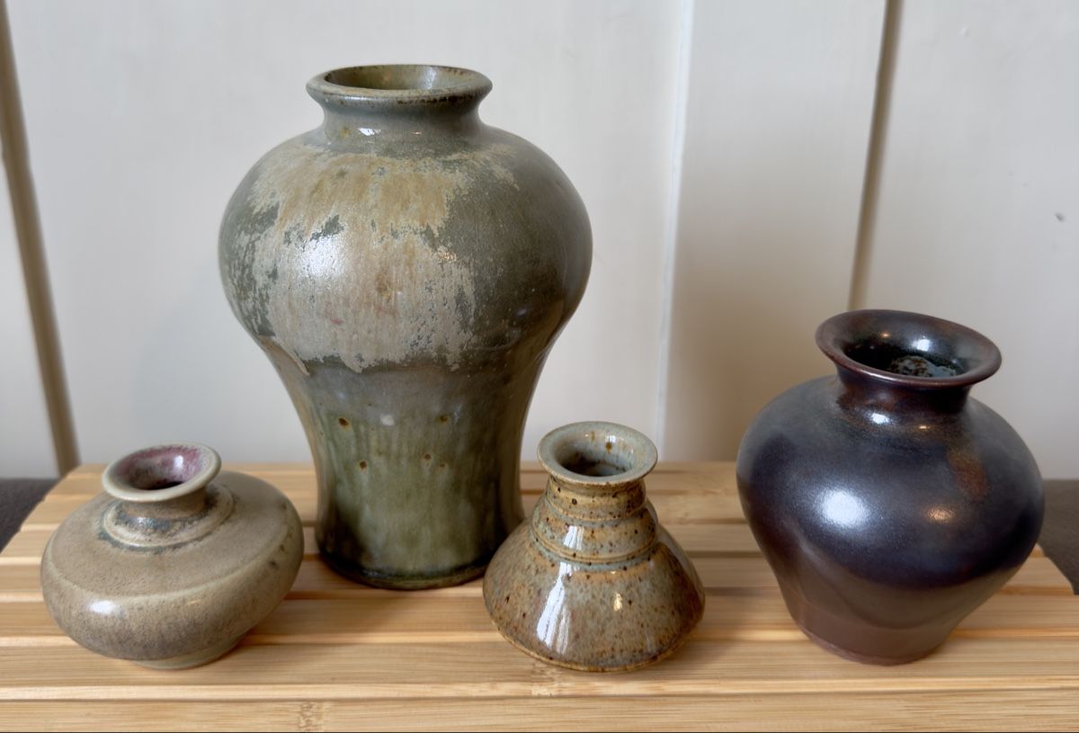 Vasi & Recipienti: 4er Set Vintage Keramik Vasen – Usato da Widnau venduto da kustercarmen 9