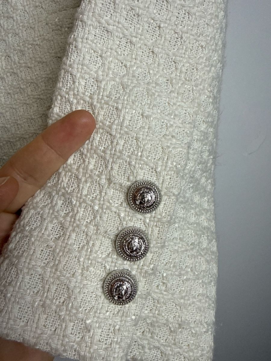 Giacche: Cream Tweed Jacket - Perfect for Spring! Size XS – Usato da Effretikon venduto da lio_gjr8 3