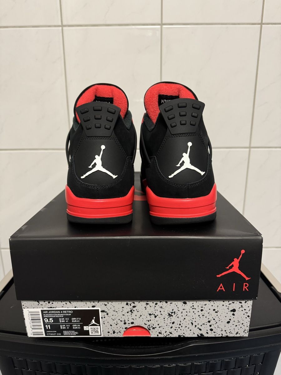 Jordan Scarpe da uomo: Air Jordan 4 "Red Thunder" EU 43, Neu !!! – Nuovo e nell'imballaggio originale da Tuggen venduto da Kawest0 1