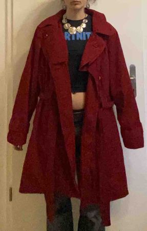 London Fog Coat Female Red Size 3X Like New