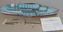 Basel Modell Schiff aus Metall 53cm 《Art;2962》