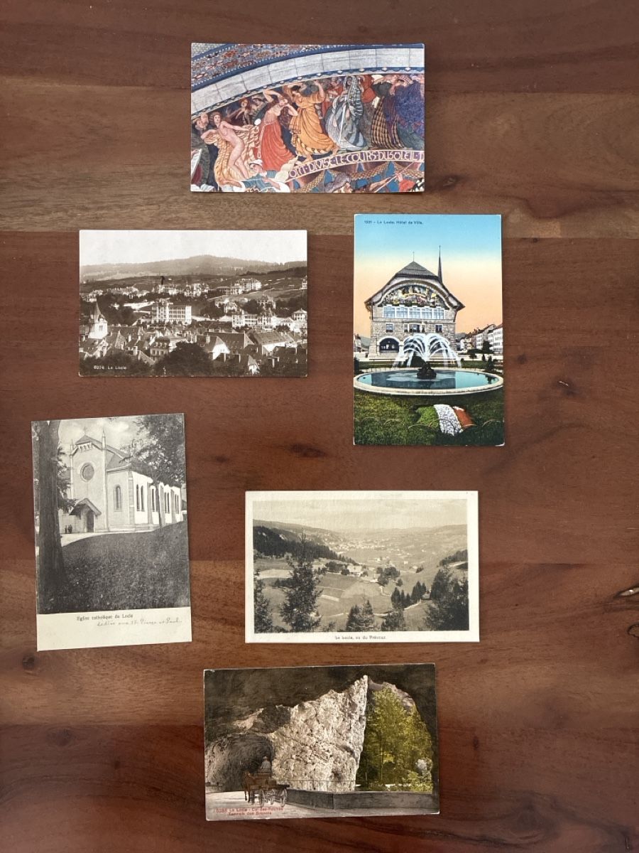 Cartoline postali: 13 Ansichtskarten Schweiz von Le Locle NE – Usato da Oftringen venduto da Cla.vD.74 2