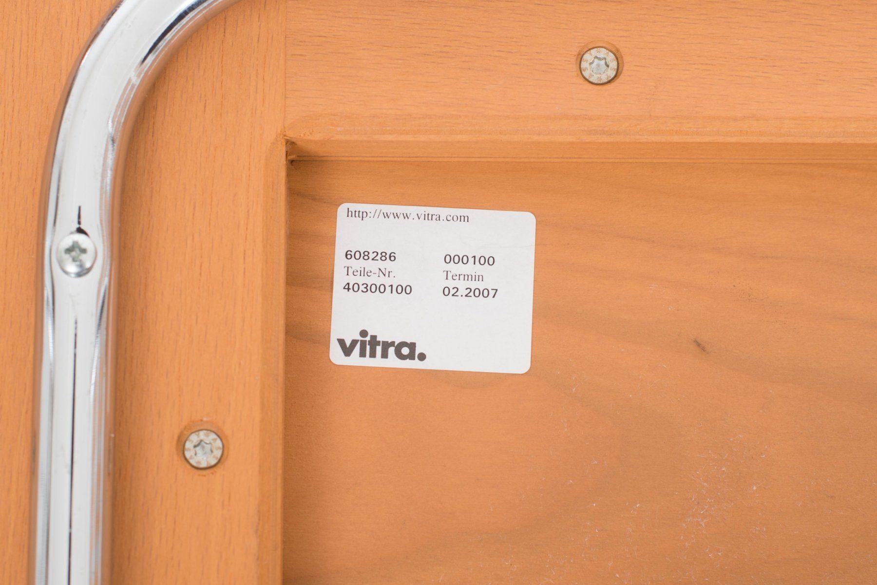 Vitra Tavoli: Vitra CTM Couchtisch von Charles & Ray Eames in Esche – Usato da Zürich venduto da STUZH38 8