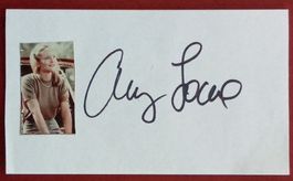 Amy Locane Autogramm signiert Karte 9x15cm