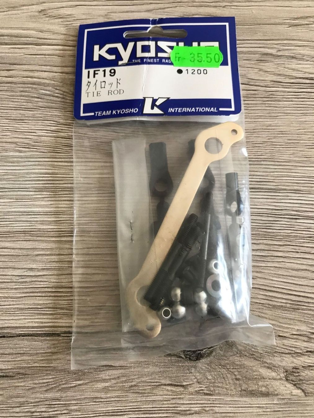 Kyosho Modellismo RC: Spurstangen Kyosho IF-19 – Nuovo e nell'imballaggio originale da Buchs ZH venduto da rc-indoorbahn