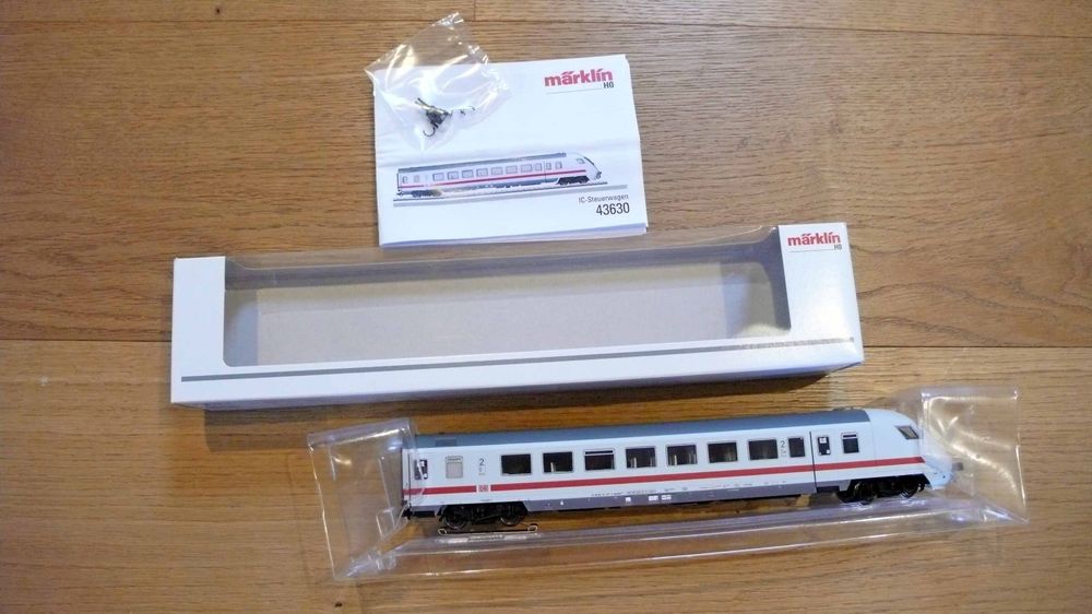 Märklin 43831 – Voiture De Pilotage Rotling DB AG – Échelle H0 – Époque VI – Longueur 28,2 Cm – Pour Collectionneurs
