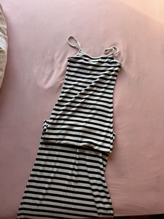 Robe longue moulante
