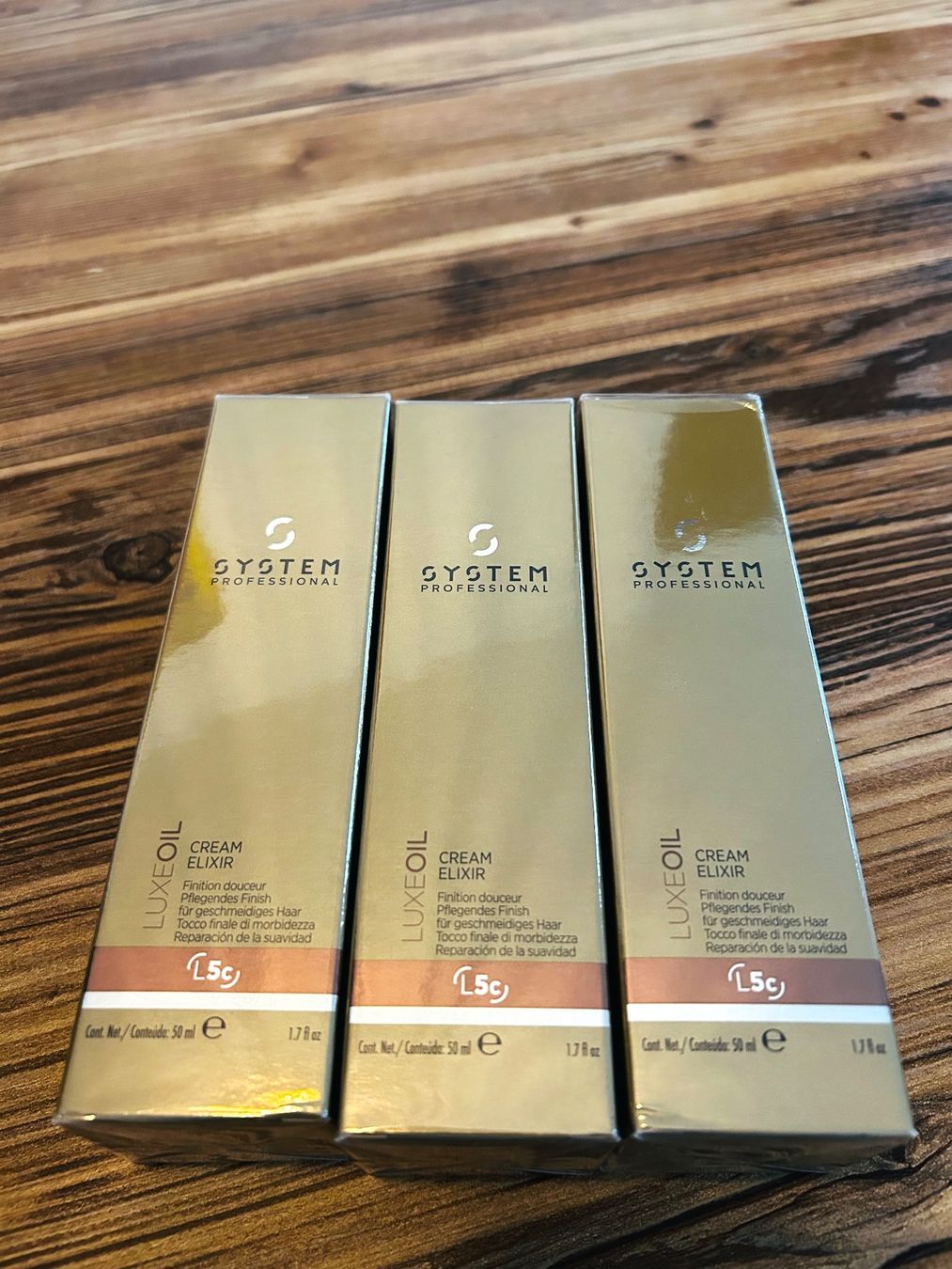 Haarpflegeprodukte: 3x System Profesional LuxeOil Cream Elixir – Neu und originalverpackt aus Bassersdorf von his_n5kb 1