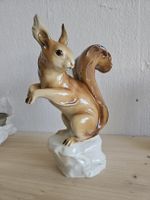 Écureuil en porcelaine de Saxe 