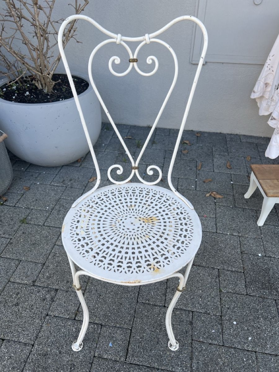 Stühle: Gartenstuhl Eisenstuhl Metallstuhl – Gebraucht aus Sirnach von dasrosahaus 1
