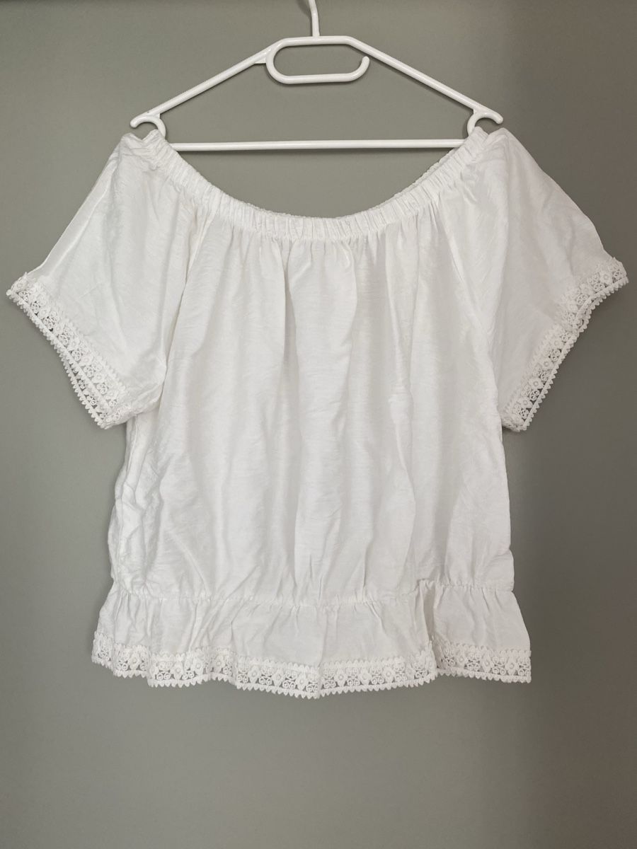 Camicette: Bluse Carmen neu Gr L – Nuovo (secondo la descrizione) da Brugg AG venduto da Honeybee6