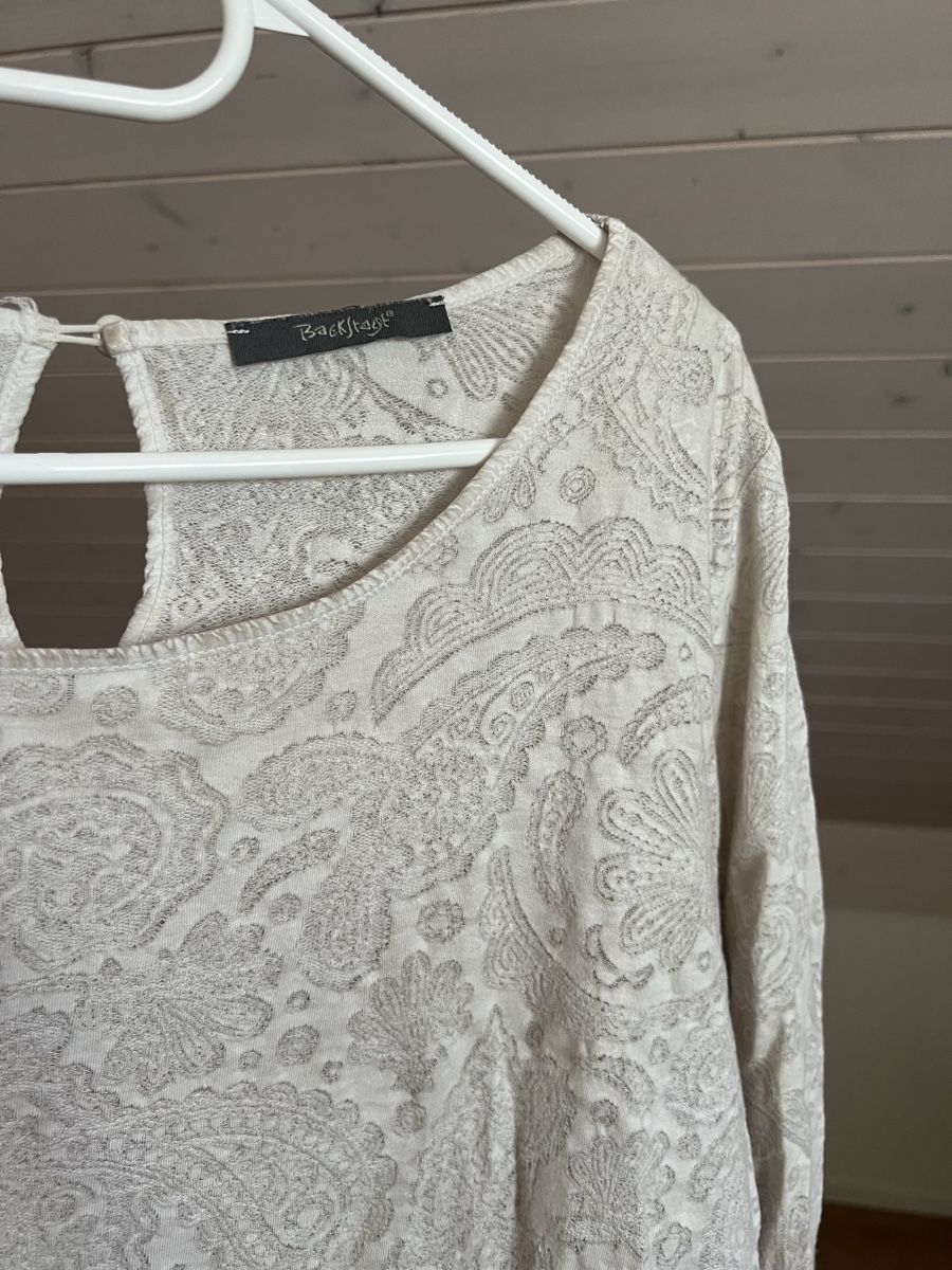 Tuniken: Backstage Tunika, Gr. 38 / 40 M / L beige – Gebraucht aus Langenthal von Alperose_5 1