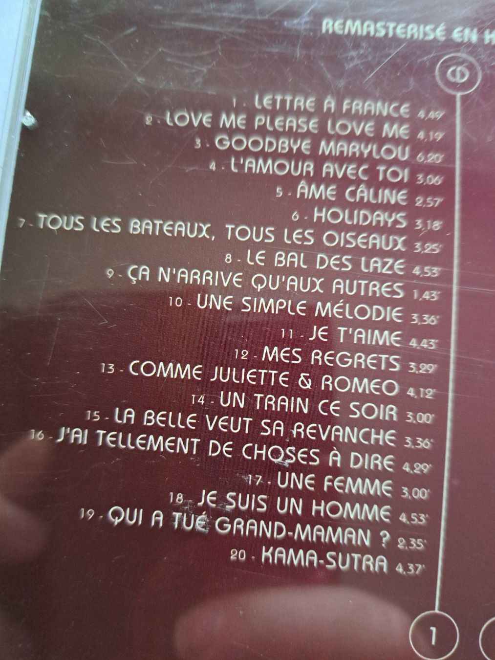 CDs: Cd Michel Polnareff - Passé Présent – Gebraucht aus Pully von bro_n52j 2