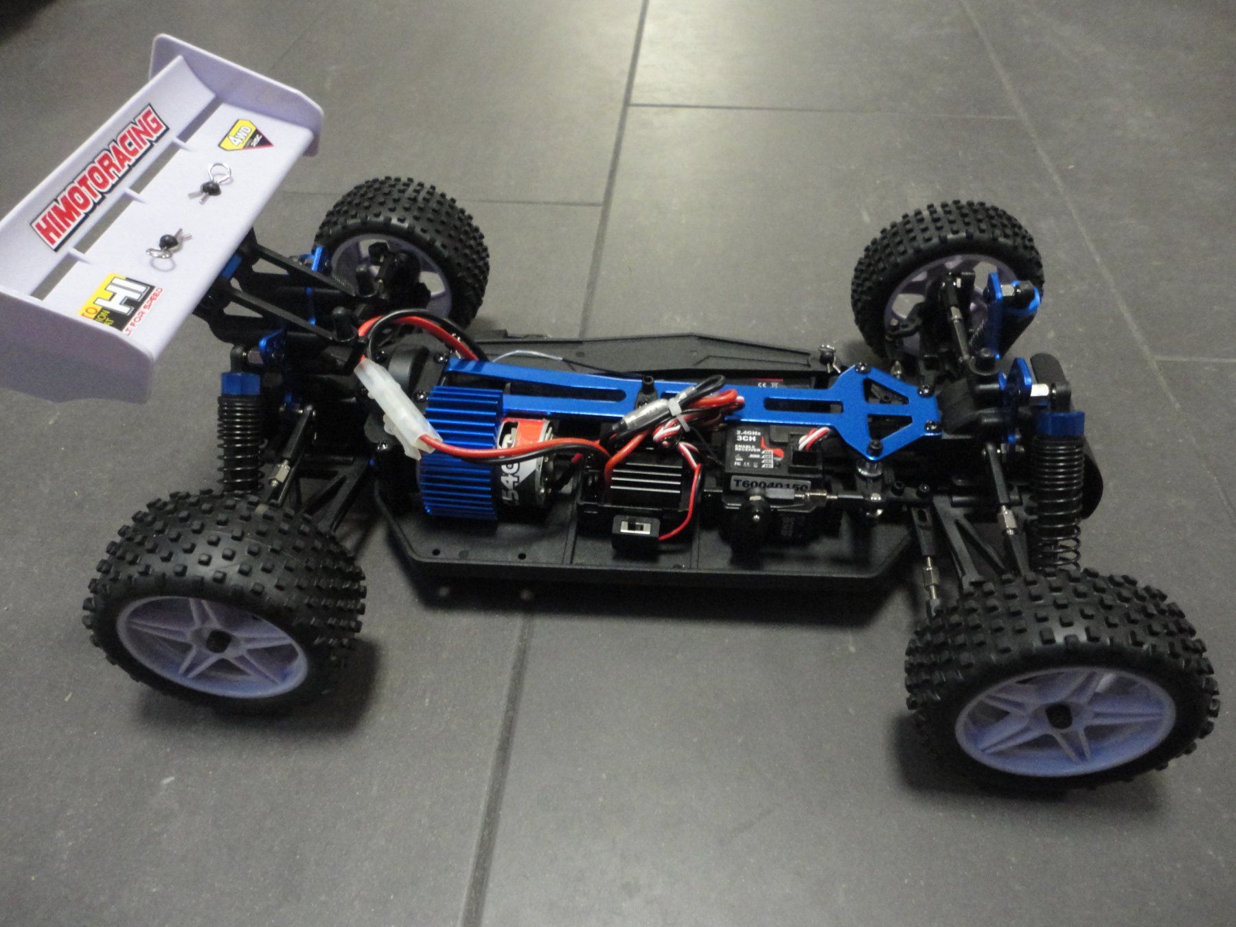 Modellismo RC: Buggy 1:10 komplett-Set. 4WD-Allradantrieb – Nuovo e nell'imballaggio originale da Horgen venduto da RcModell 4